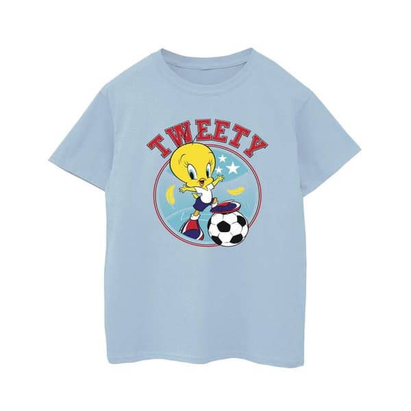 Looney Tunes Tweety Football Circle T-shirt för pojkar