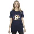 Miniatyrbilde 2 av 3: Disney Womens/Ladies Big Hero 6 Baymax Group Hug Cotton Boyfriend T-Shirt