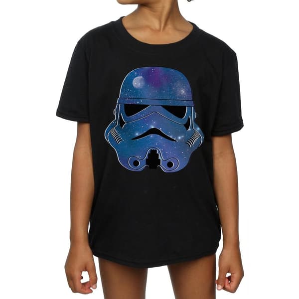 Star Wars Girls Stormtrooper Space Cotton T-Shirt