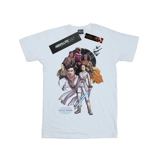 Star Wars: The Rise of Skywalker Girls Star Wars The Rise Of Skywalker Resistance Illustration Cotton T-Shirt