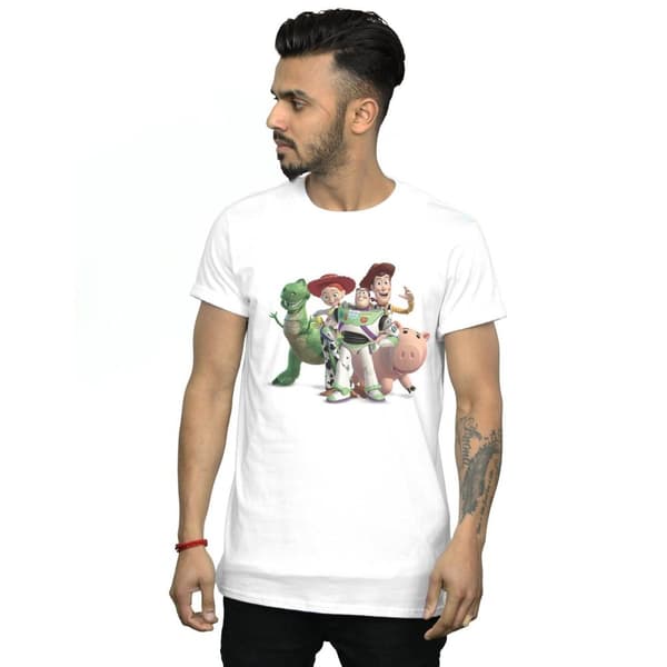Disney Mens Toy Story 4 Group T-Shirt