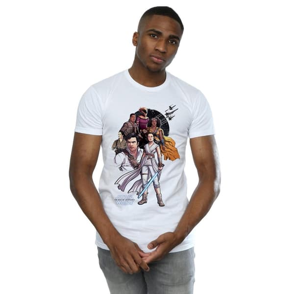 Star Wars: The Rise of Skywalker Mens Star Wars The Rise Of Skywalker Resistance Illustration T-Shirt
