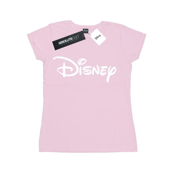 Disney Dame/kvinde T-shirt i bomuld med klassisk logo