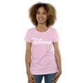 Miniatyrbillede 2 af 3: Disney Dame/kvinde T-shirt i bomuld med klassisk logo