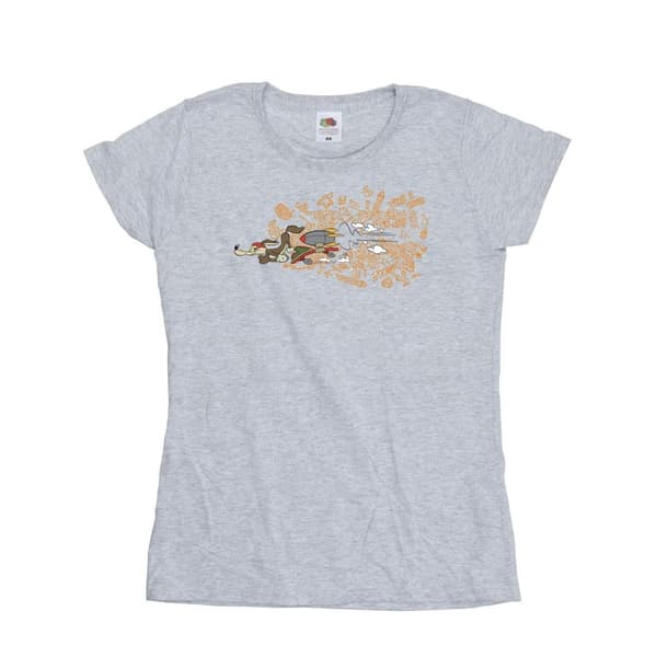 Looney Tunes Womens/Ladies ACME Doodles Wile E Coyote Cotton T-Shirt