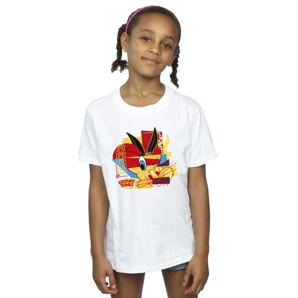 Looney Tunes Girls Tweeday Rabbit New Year Cotton T-Shirt
