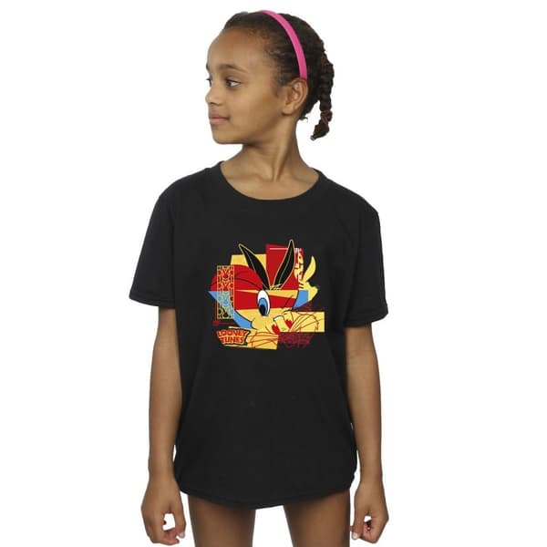 Looney Tunes Girls Tweeday Rabbit New Year Cotton T-Shirt