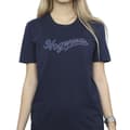 Miniatyrbild 3 av 4: Harry Potter Dam/Tjej Hogwarts Writing Boyfriend-T-shirt i bomull