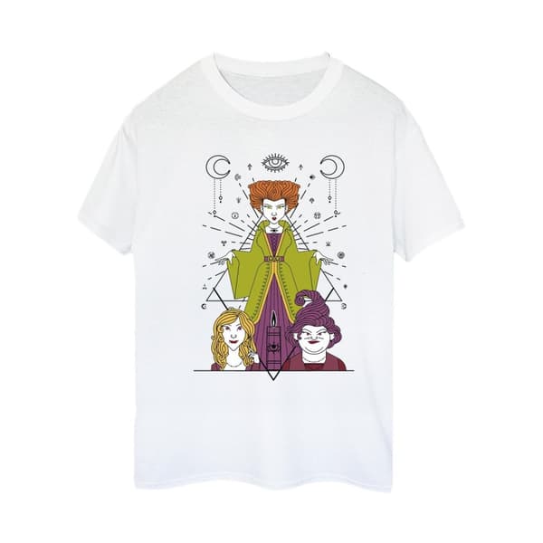 Disney Womens/Ladies Hocus Pocus Candle Cotton Boyfriend T-Shirt