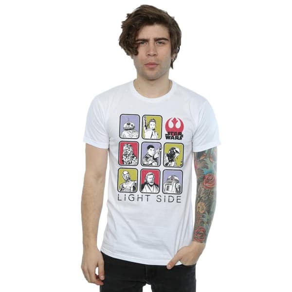 Star Wars Mens The Last Jedi Multi Character T-Shirt