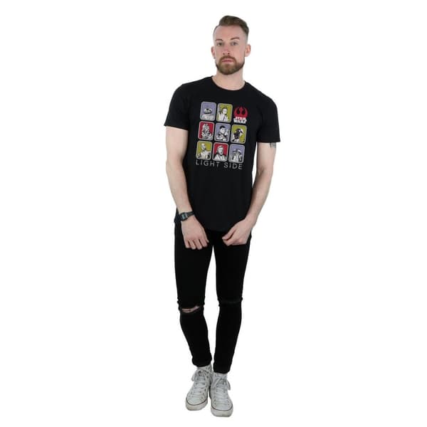 Star Wars Mens The Last Jedi Multi Character T-Shirt
