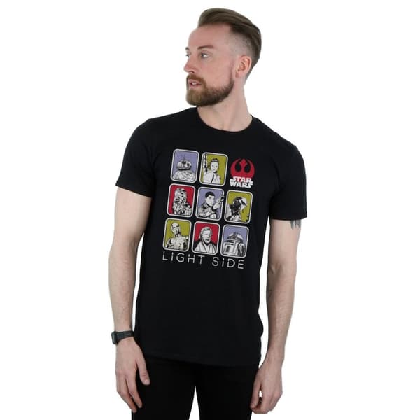 Star Wars Mens The Last Jedi Multi Character T-Shirt