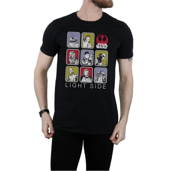 Star Wars Mens The Last Jedi Multi Character T-Shirt