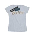 Miniatyrbillede 1 af 3: Harry Potter Womens/Ladies Full Colour Logo Cotton T-Shirt