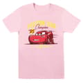 Miniatyrbild 1 av 2: Disney Dam/Tjej Cars Piston Cup Champion Boyfriend T-shirt i bomull