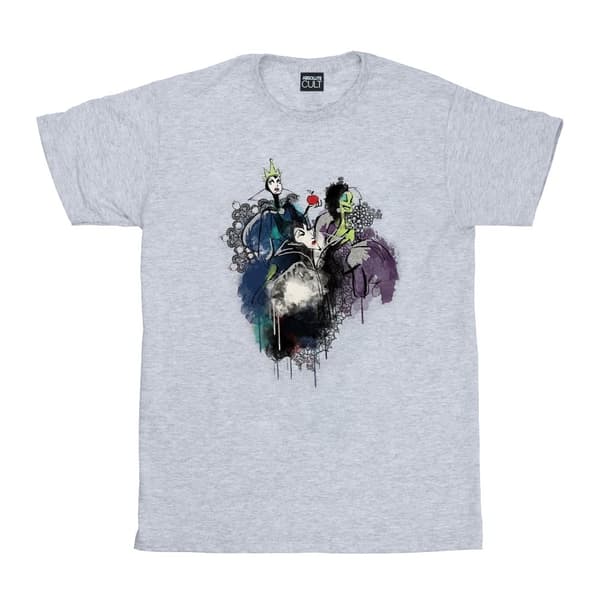 Disney T-shirt i bomull med skämtteckningar för flickor