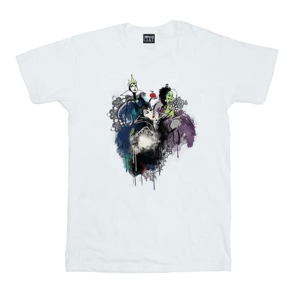 Disney T-shirt i bomull med skämtteckningar för flickor