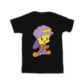 Miniatyrbild 1 av 3: Looney Tunes Dam/Tjej Tweety Pie Hip Hop Bomull Boyfriend T-shirt