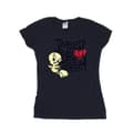 Pikkukuva 1 / 3: Looney Tunes Womens/Ladies Tweety Love Heart Cotton T-Shirt