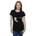 Pikkukuva 2 / 3: Looney Tunes Womens/Ladies Tweety Love Heart Cotton T-Shirt