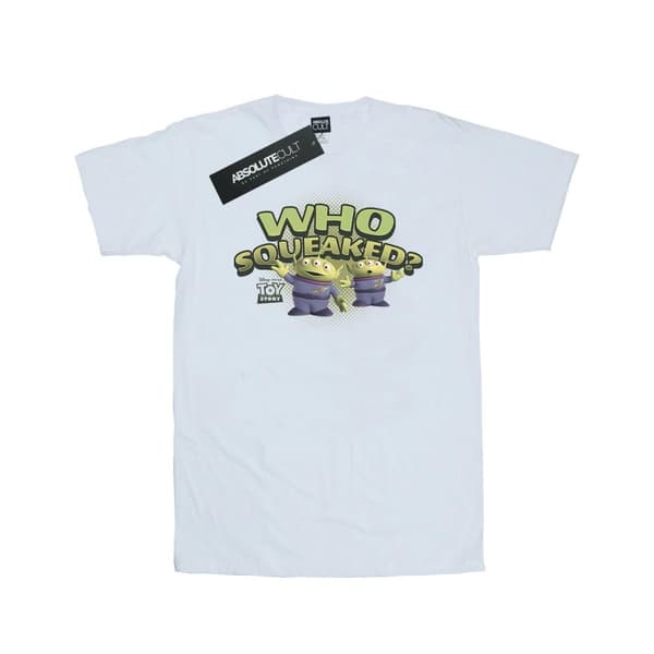 Disney Mens Toy Story Who Squeaked? T-Shirt