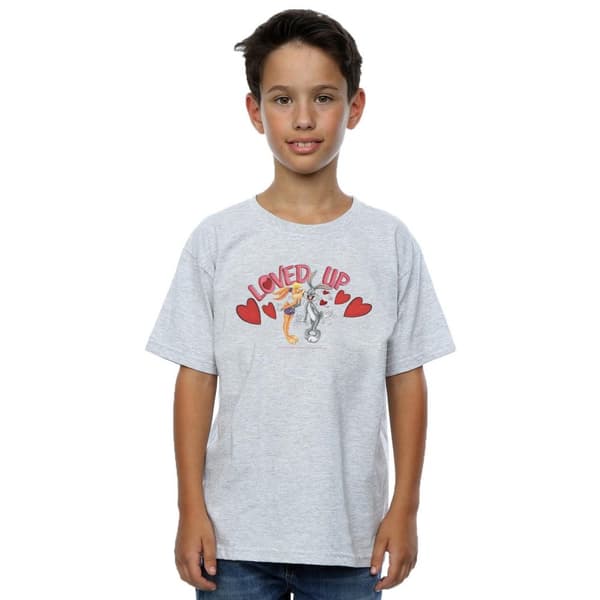 Looney Tunes Boys Bugs Bunny And Lola Valentine´s Day Loved Up T-Shirt