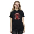 Miniatyrbillede 2 af 3: Harry Potter Womens/Ladies Gryffindor Toon Crest Cotton Boyfriend T-Shirt