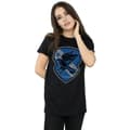 Miniatyrbild 2 av 5: Harry Potter Dam/Lady Ravenclaw Crest Boyfriend T-shirt i platt bomull