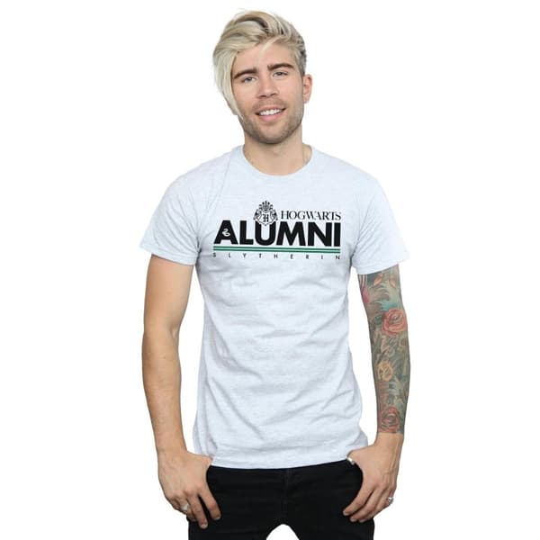 Harry Potter Mens Hogwarts Alumni Slytherin T-Shirt
