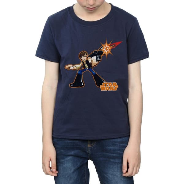 Star Wars Han Solo Character T-shirt för pojkar
