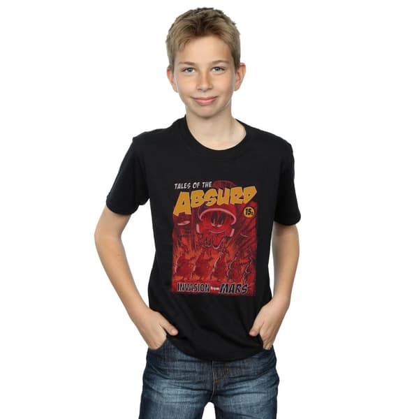 Looney Tunes T-shirt för pojkar - Invasion From Mars