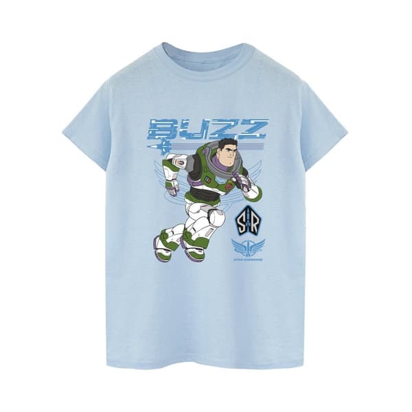 Disney Mens Lightyear Buzz Run To Action T-Shirt