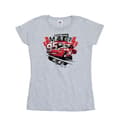Miniatyrbillede 1 af 3: Disney Womens/Ladies Cars Lightning McQueen Collage Cotton T-Shirt