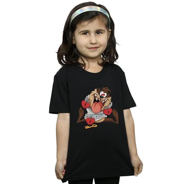 Looney Tunes Girls Taz Valentine´s Day Madly In Love Cotton T-Shirt