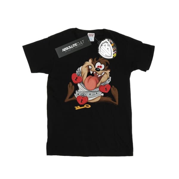 Looney Tunes Girls Taz Valentine´s Day Madly In Love Cotton T-Shirt