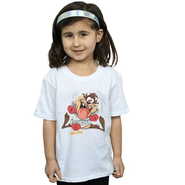 Looney Tunes Girls Taz Valentine´s Day Madly In Love Cotton T-Shirt