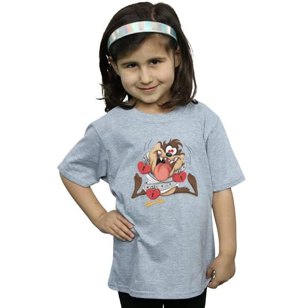 Looney Tunes Girls Taz Valentine´s Day Madly In Love Cotton T-Shirt