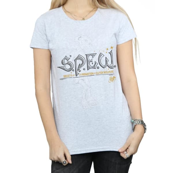 Harry Potter Womens/Ladies Dobby Elfish Welfare Cotton T-Shirt