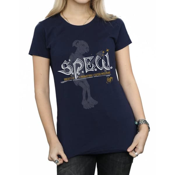 Harry Potter Womens/Ladies Dobby Elfish Welfare Cotton T-Shirt