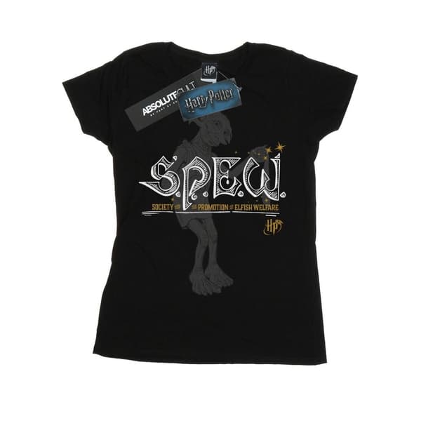 Harry Potter Womens/Ladies Dobby Elfish Welfare Cotton T-Shirt