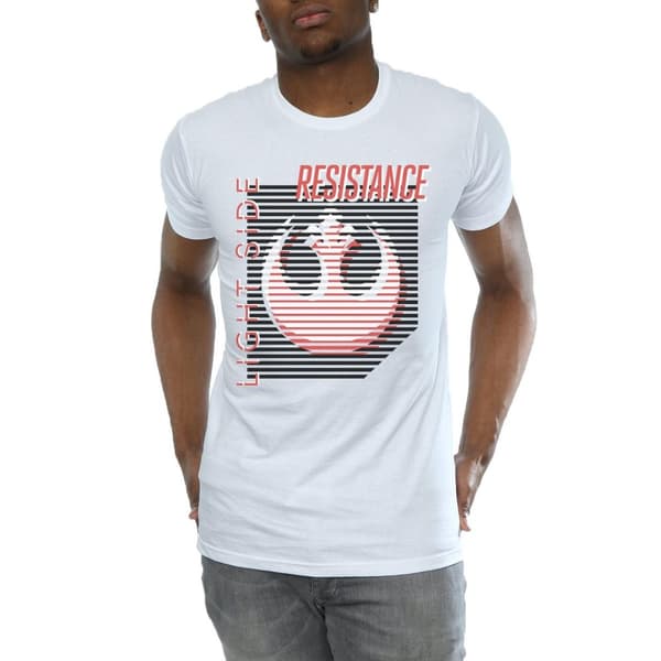 Star Wars Mens The Last Jedi Light Side T-Shirt