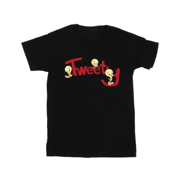 Looney Tunes Girls Tweety Trio Cotton T-Shirt