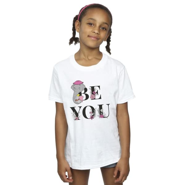 Disney Dumbo Be You T-shirt i bomull för flickor