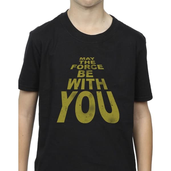 Star Wars Pojkar - May The Force Be With You T-shirt