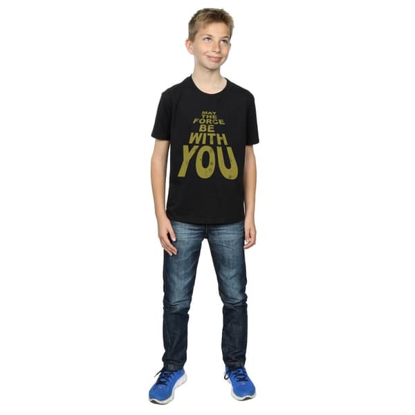 Star Wars Pojkar - May The Force Be With You T-shirt
