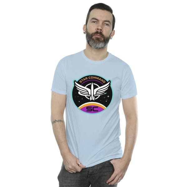 Disney Lightyear Star Command Circle T-shirt för herrar