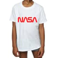 Miniatyrbillede 3 af 5: NASA Girls Modern Logo Cotton T-Shirt