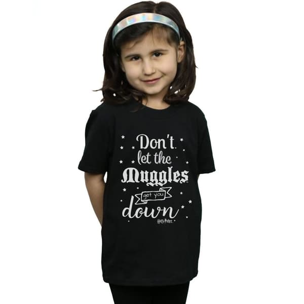 Harry Potter Girls Don´t Let The Muggles Cotton T-Shirt