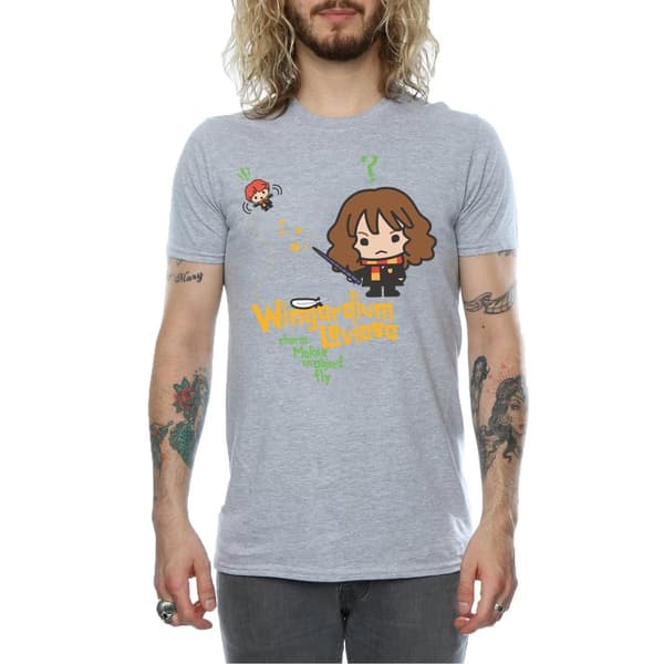 Harry Potter Hermione Granger Wingardium Leviosa Junior T-shirt för herrar