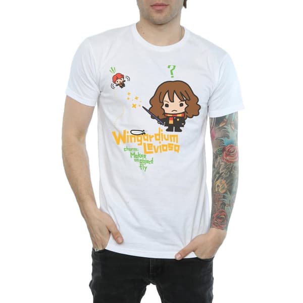 Harry Potter Hermione Granger Wingardium Leviosa Junior T-shirt för herrar